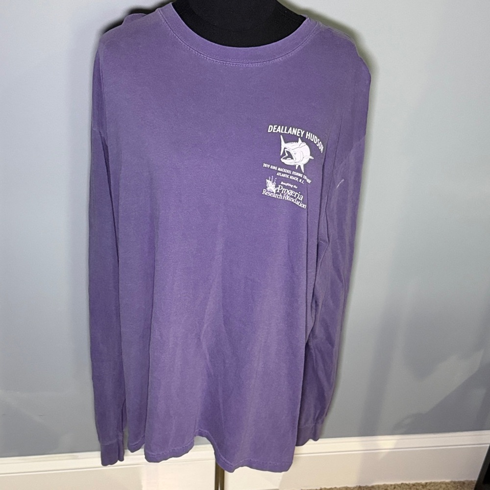 Comfort Colors Purple Long Sleeve Tee